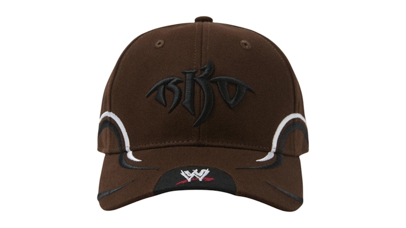 Pre-owned Travis Scott Men's X Wwe Strike First Randy Orton Hat In Brown