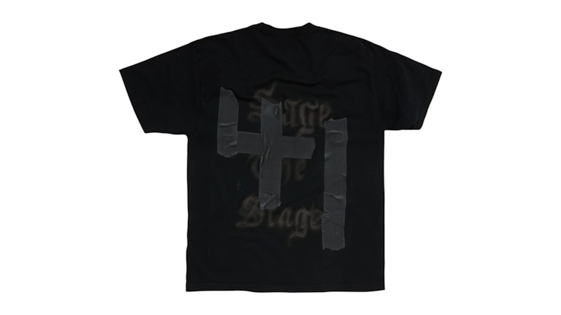 Travis Scott x WWE Wrestlemania 41 Tee Black Men's - SS25 - US Travis Scott x WWE Wrestlemania 41 Tee Black Men's - SS25 - US