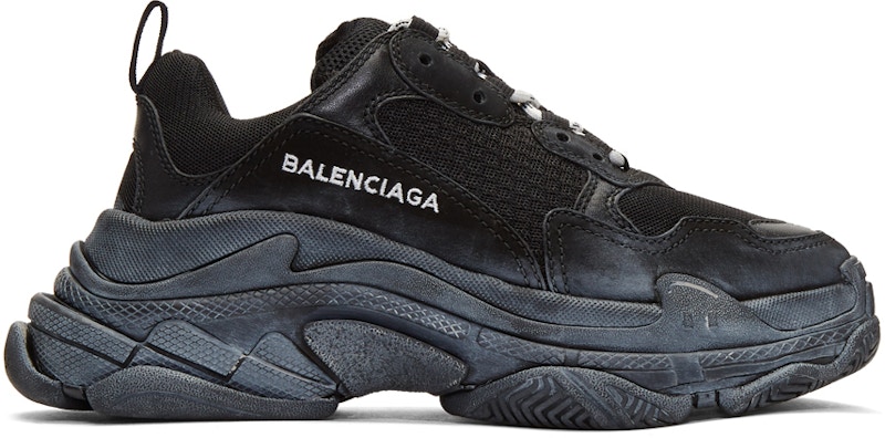 Balenciaga Triple S Triple Black (Women's) - 172342F128017 - GB