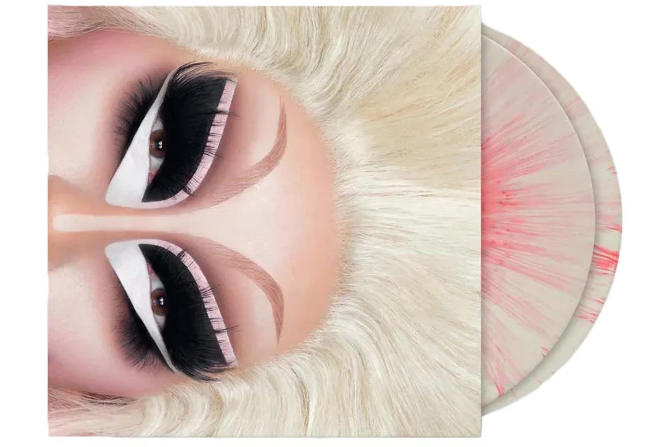 Trixie Mattel The Blonde & Pink Albums Limited 2XLP Vinyl Hot Pink/White Splatter