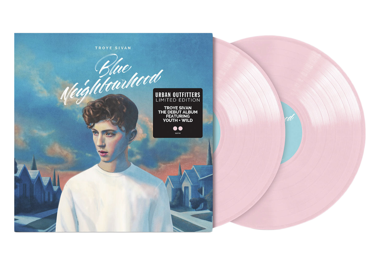 Troye Sivan Blue Neighbourhood Urban Outfitters Exclusive 2XLP Vinyl Pink amp; Blue