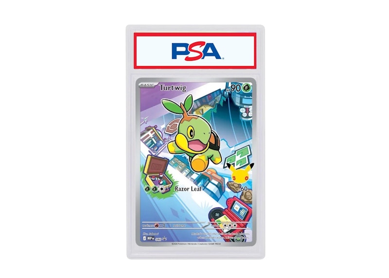 Turtwig 2026 Pokémon Mega Evolution First Partners Collection Promo 40 (PSA or BGS Graded)