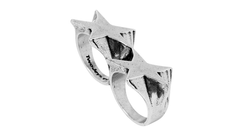 Twojeys Superstar Knuckle Ring Silver