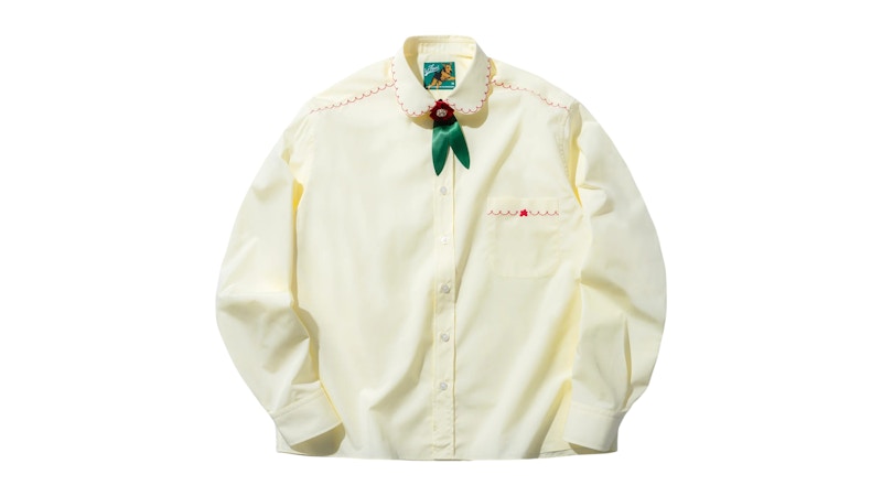 Tyler, The Creator Daisy Long-Sleeve Shirt Cream Men's - SS25 - US