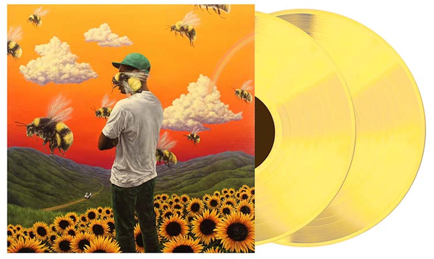enkemand forurening jungle Tyler, The Creator Flower Boy Limited Edition 2XLP Vinyl Translucent Yellow  (Bumble Bee) - US