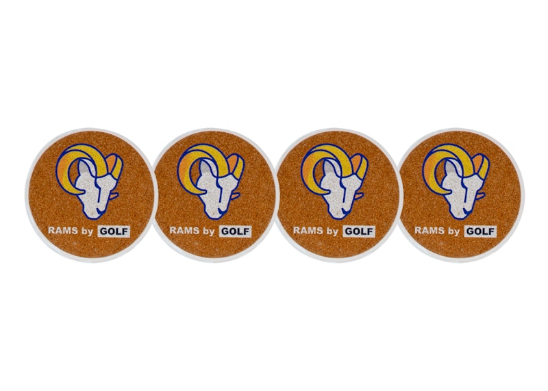 Tyler, The Creator Golf Wang x NFL 4Pk Rams Coasters Multicolor