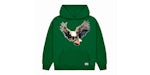 Tyler, The Creator Golf Wang x NFL Eagles Kapuzenpullover mit Ausschnitt, Grün