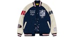 Tyler, The Creator Golf Wang x NFL Letterman Jacke Marineblau