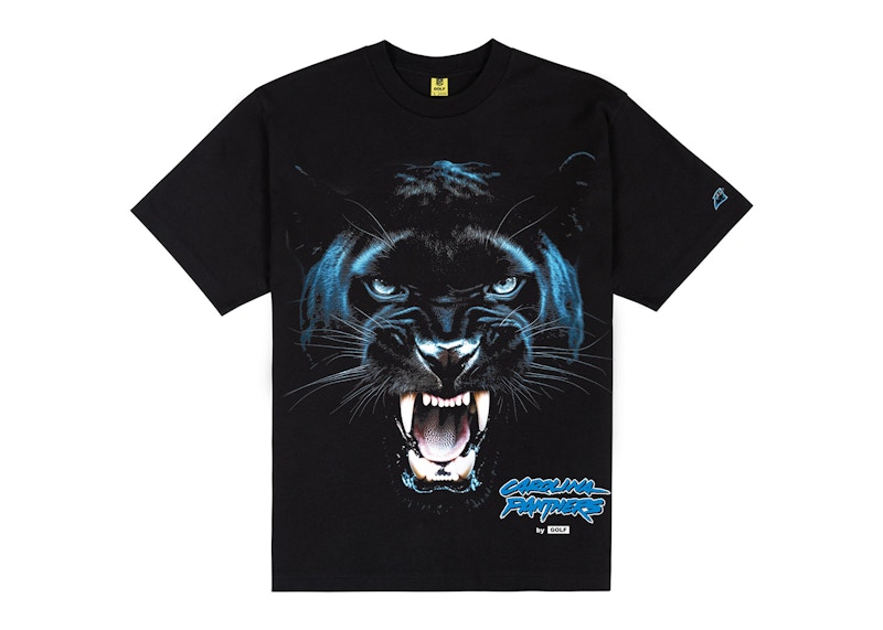 Tyler, The Creator Golf Wang x NFL Panthers Animal Tee Black