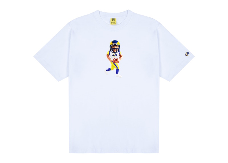 Tyler, The Creator Golf Wang x NFL Rams Bobblehead Tee White