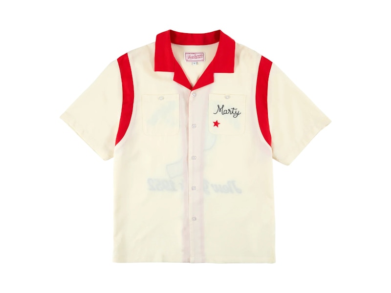 Golf Wang x Marty Supreme Button Up T-shirt White Men's - US