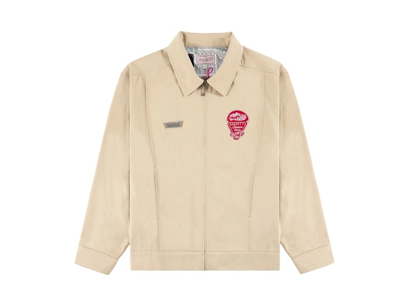 Golf Wang x Marty Supreme Wally Work Jacket Cream White Men's - US