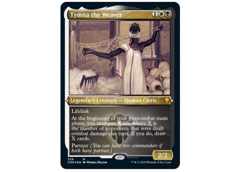 Tymna the Weaver (Foil Etched) Commander Legends Mythic #539 (Ungraded) - US