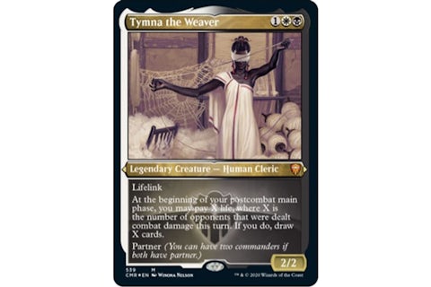 Tymna the Weaver (Foil Etched) Commander Legends Mythic #539 (Ungraded) - US Tymna the Weaver (Foil Etched) Commander Legends Mythic #539 (Ungraded) - US