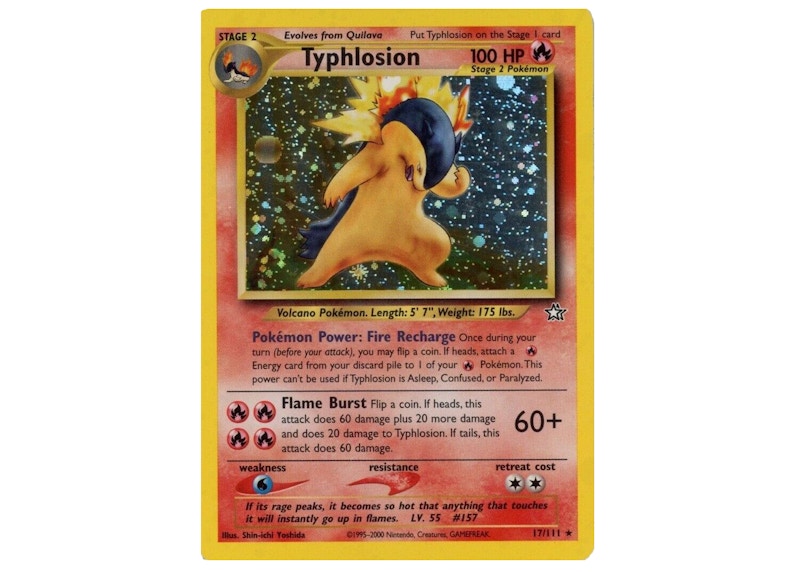 Typhlosion 17/111 Neo hotsell Genesis