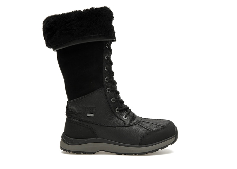 Pre-owned Ugg Adirondack Iii Tall Boot (women's) Sneakers In Black