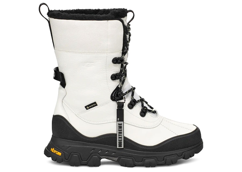 Pre-owned Ugg Adirondack Meridian Boot High (women's) Sneakers In White