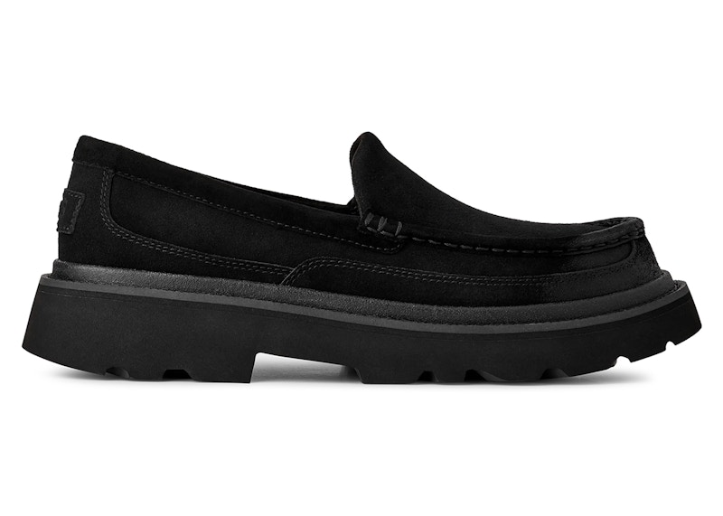 Pre-owned Ugg Men's Ascot Lug Sneakers In Black