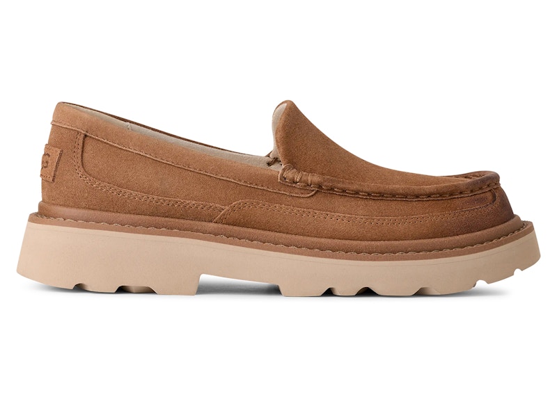 Pre-owned Ugg Men's Ascot Lug Sneakers In Chestnut In Brown