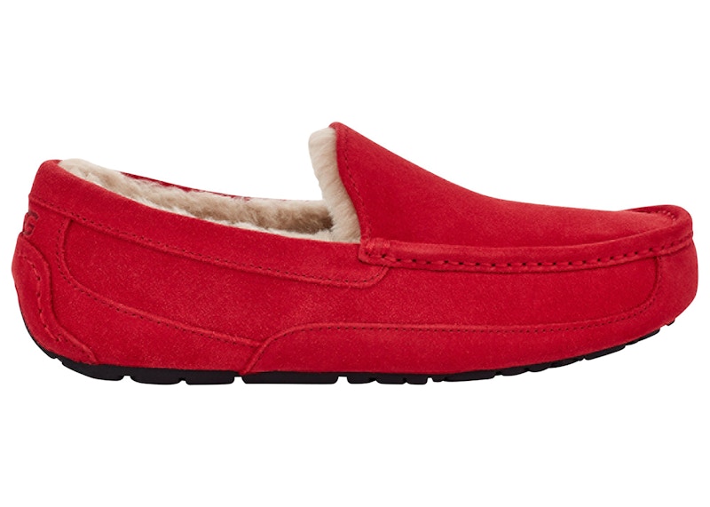 Red on sale ugg loafers