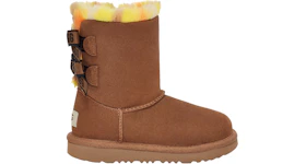 UGG Bailey Bow Plaid Punk Boot Chesnut (Toddler)
