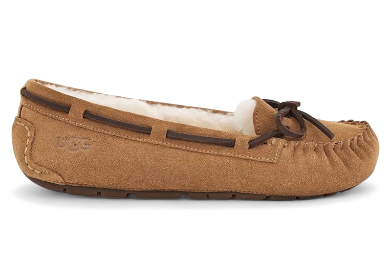 Pre-owned Ugg Bella 2 Slipon Moccasin (women's) Sneakers In Chestnut In Brown