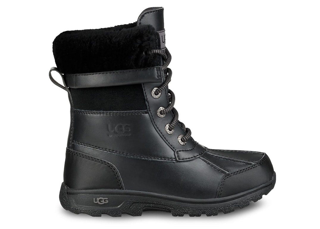Pre-owned Ugg Butte Ii Coldweather Black (kids)
