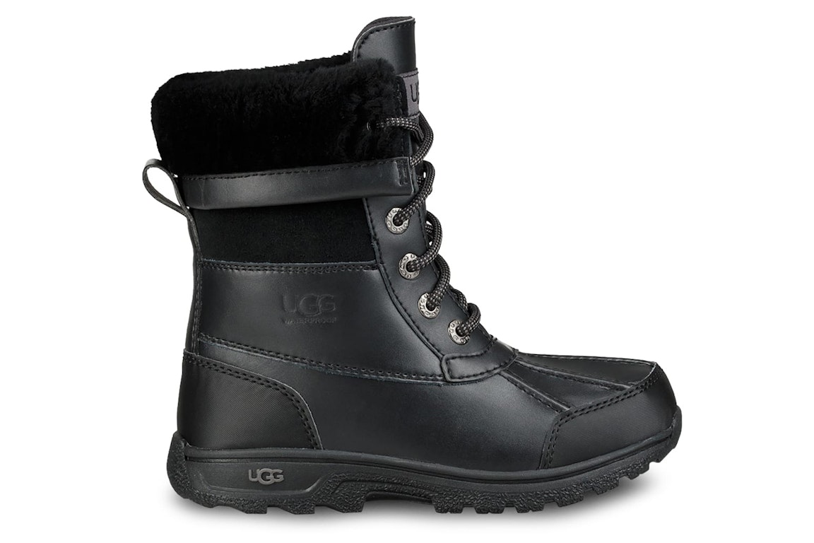 Pre-owned Ugg Butte Ii Coldweather Black (kids)