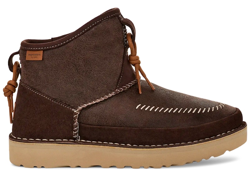 Pre-owned Ugg Men's Campfire Crafted Regenerate Boot Sneakers In Burnt Cedar