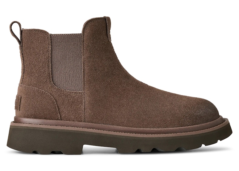 Pre-owned Ugg Men's  Chelsea Lug Boot Sneakers In Molasses In Brown