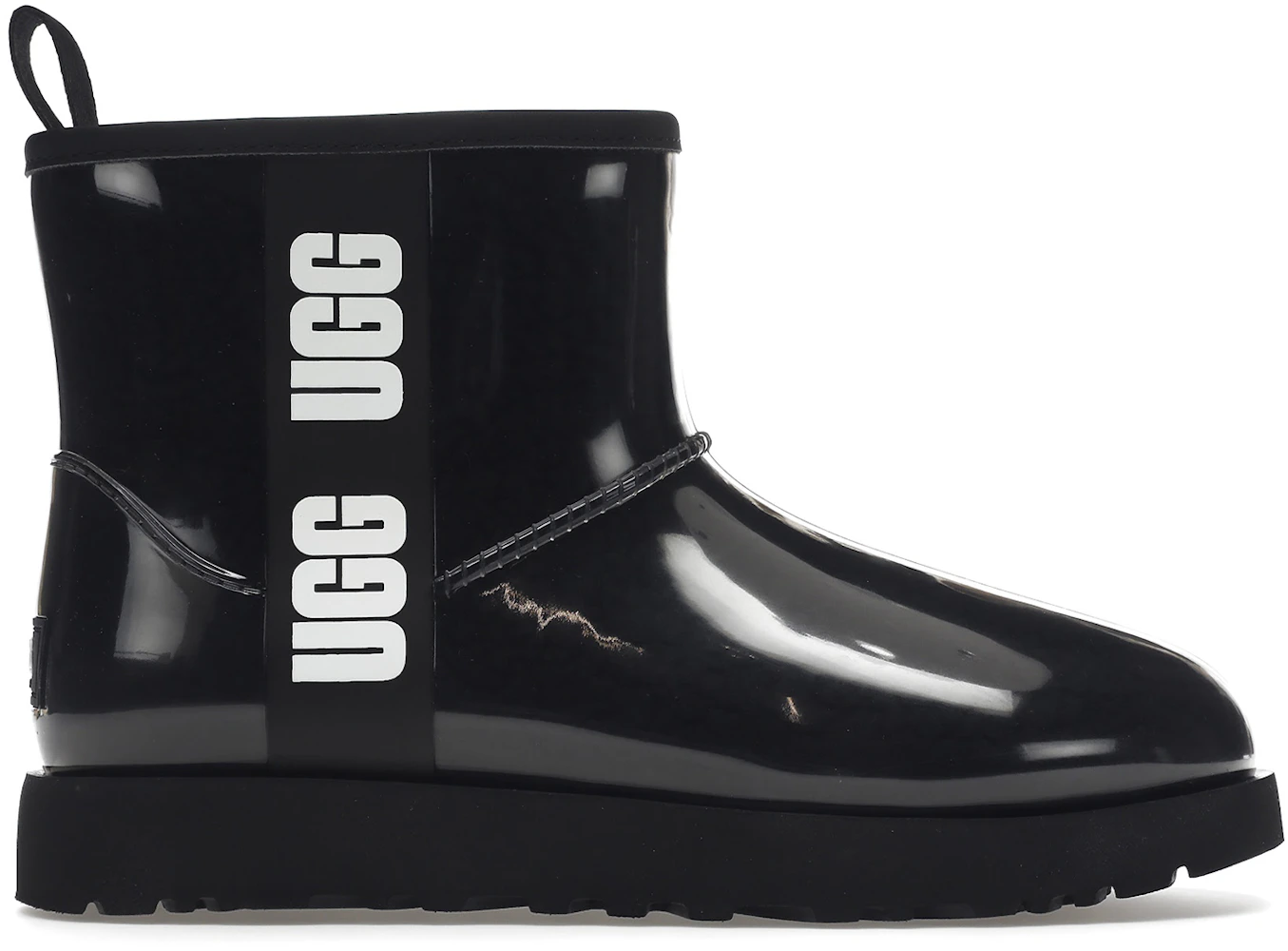 UGG Classic Clear Mini Boot Black (Women's) - 1113190-BLK - US