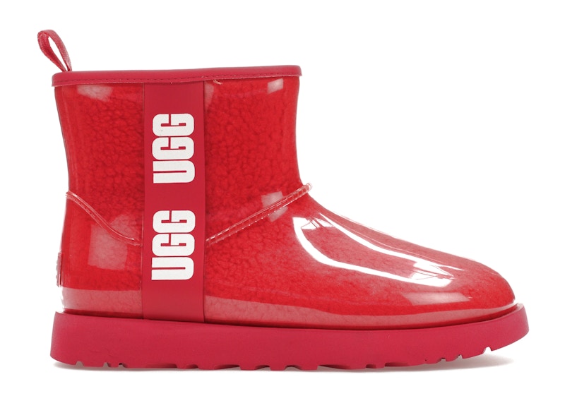 UGG Classic Clear Mini Boot Hibiscus Pink Women s 1113190 HSPK