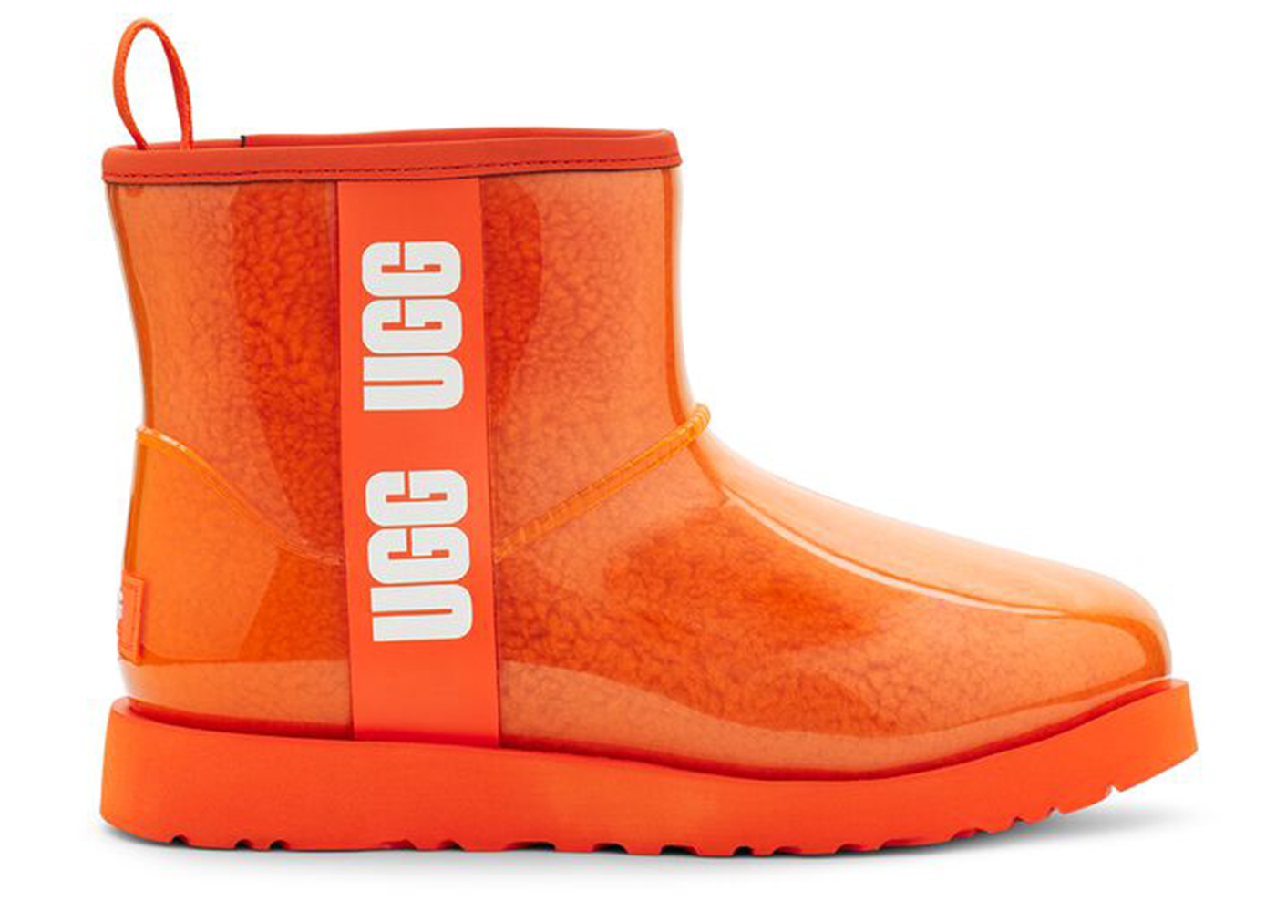 UGG Classic Clear Mini II Boot Orange Soda (Kids)