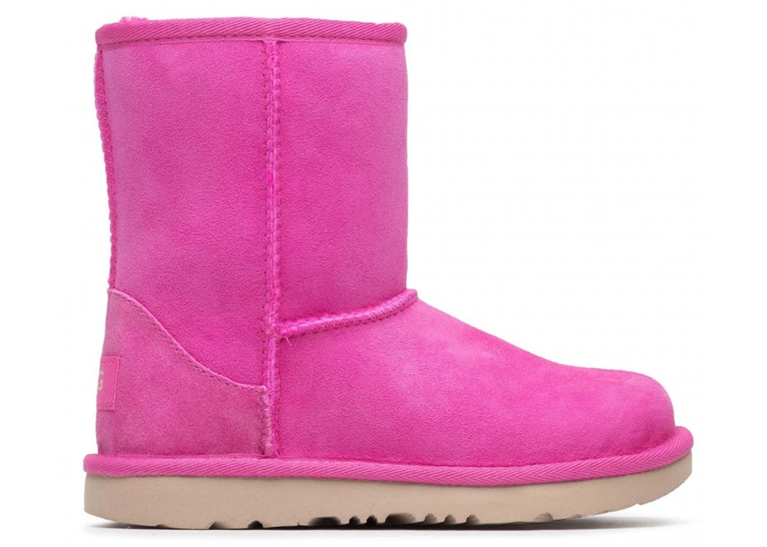 Pre-owned Ugg Classic Ii Boot Rock Rose (kids)