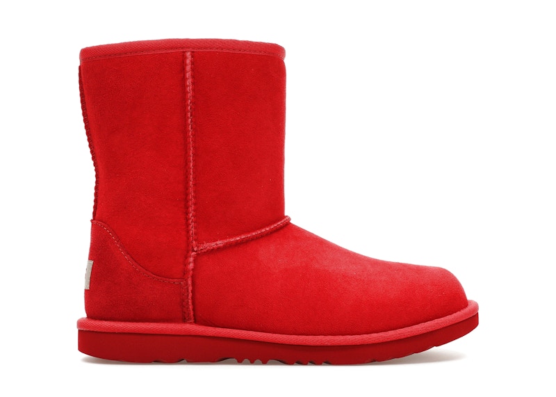 Red uggs shop kids