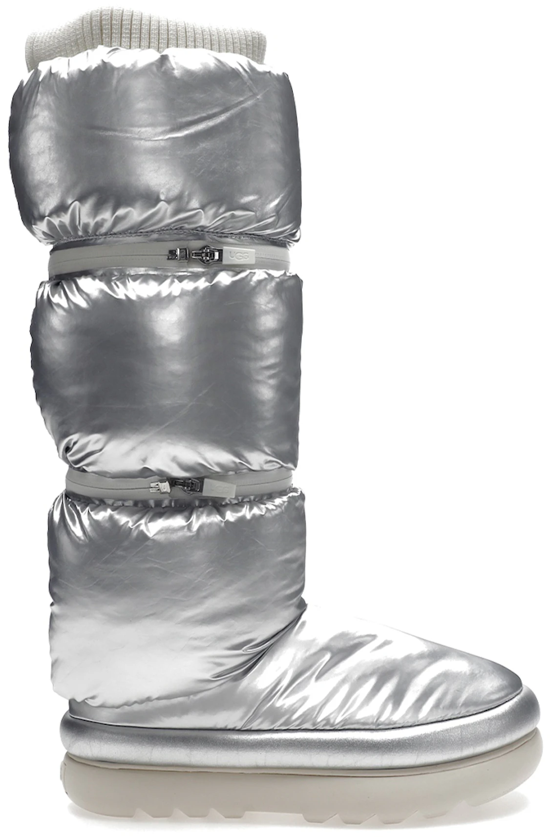 belegd broodje Schaap Maan oppervlakte UGG Classic Maxi Ultra Tall Boot Metallic Silver (Women's) - 1135152-MSLV -  US