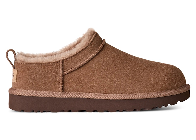Pre-owned Ugg Classic Micro (women's) Sneakers In Rocky Oak In Brown