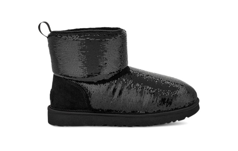 Ugg classic mini black clearance sale