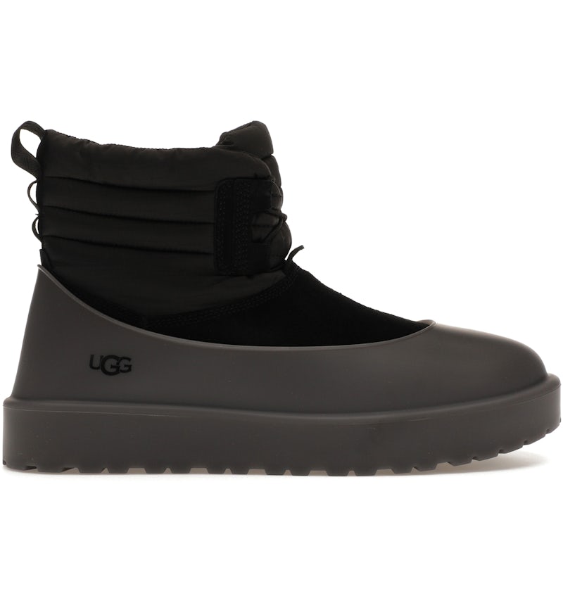 UGG Classic Mini Lace-Up Weather Boot Black Men's 1120849-BLK US