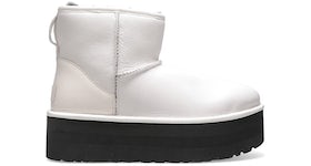 UGG Classic Mini Platform Matte Boot Ultra Matte White (Women's)