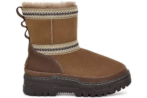 UGG Classic Mini TrailGazer Boot Hickory (Women's) 1158322-HCK US