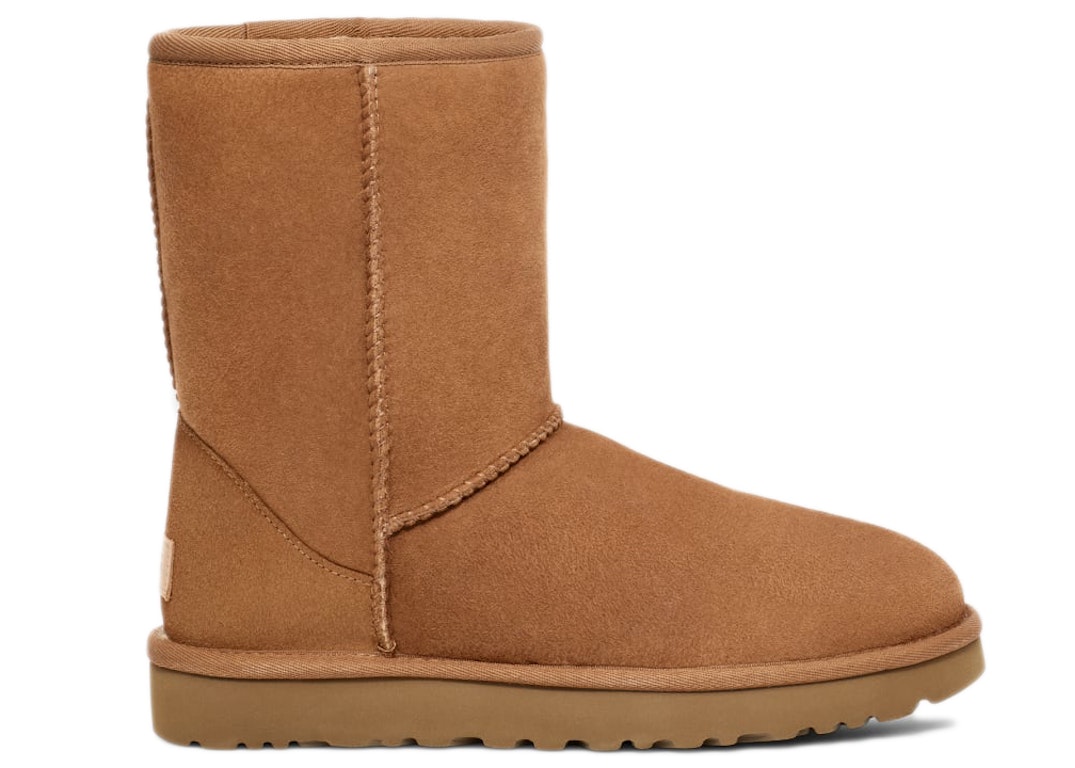 Pre-owned Ugg Classic Short Boot Chestnut