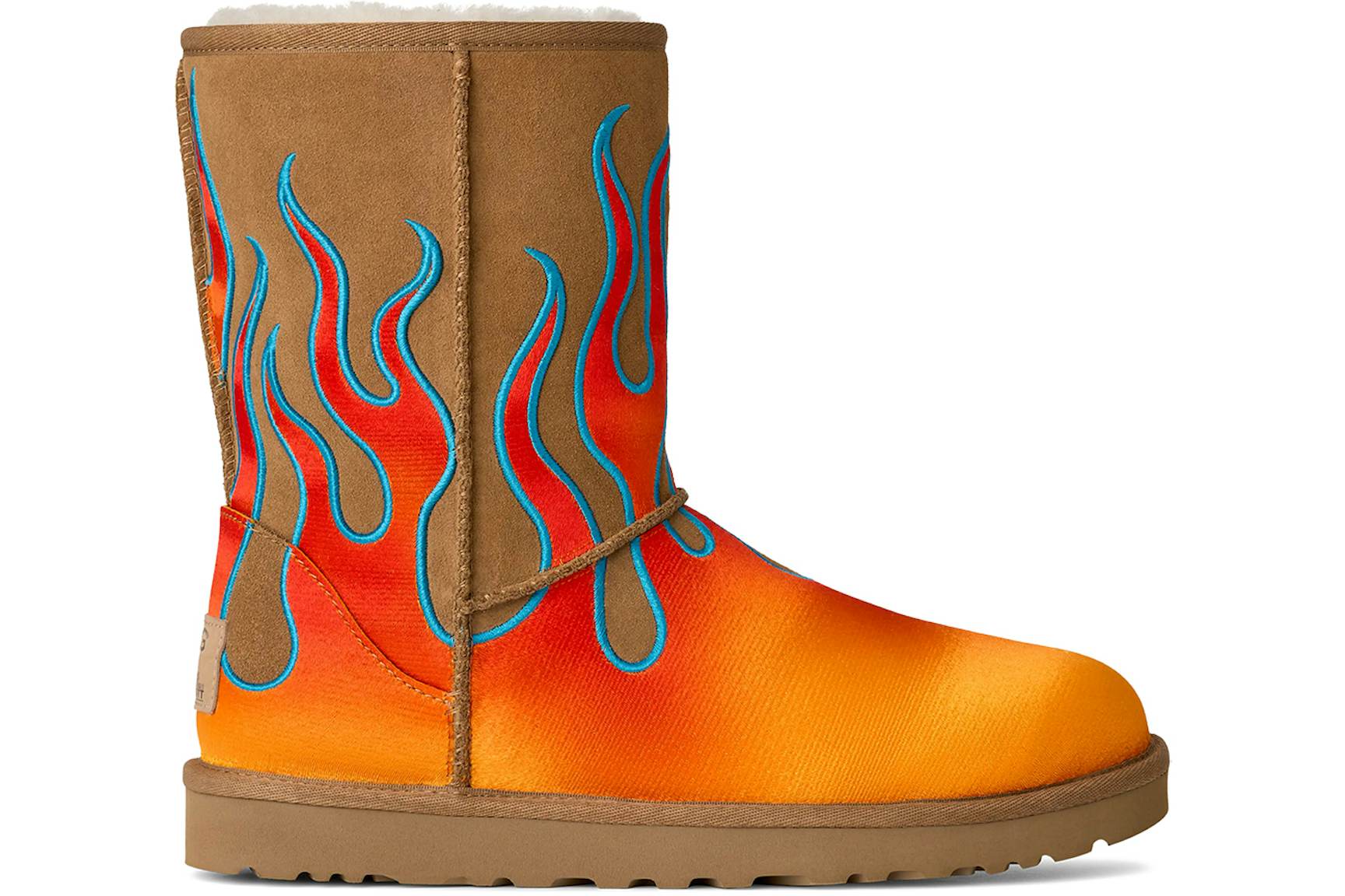 UGG Classic Short Boot Jeremy Scott Flames Chestnut (2025) Men's ...