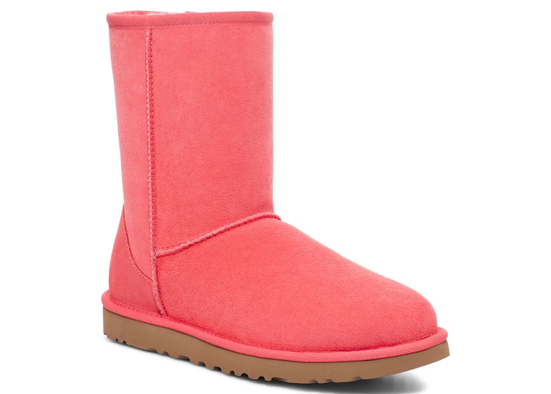 Pink ugg short store boots