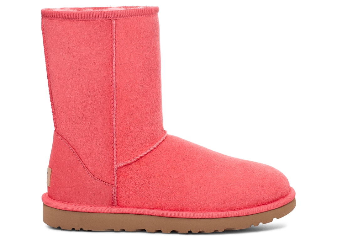 Pre-owned Ugg Classic Short Ii Boot Nantucket Coral (women's)