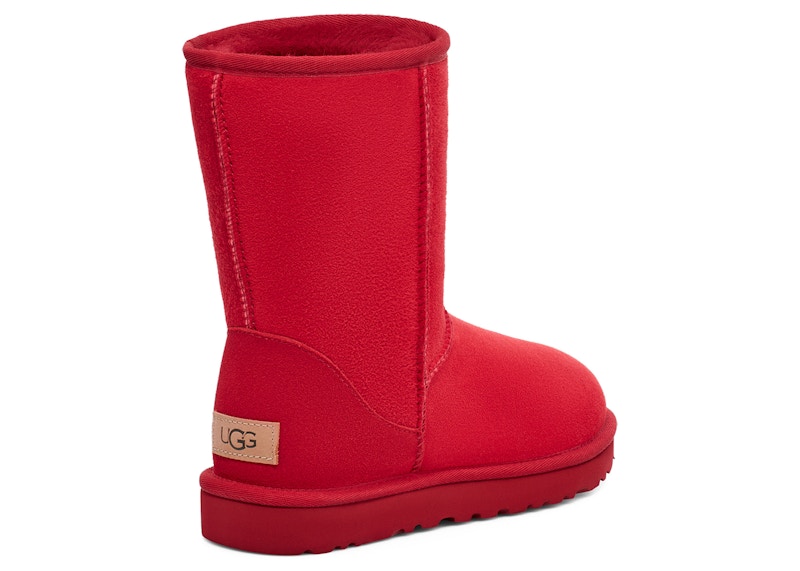 Red cheap ugg boots