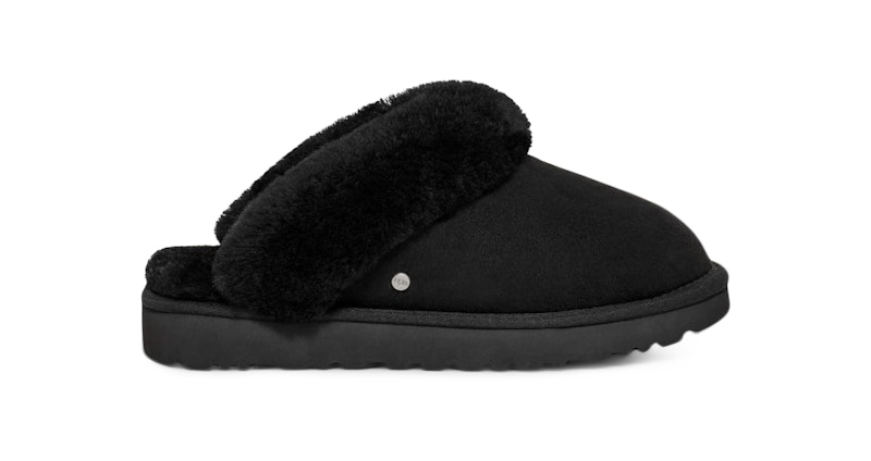 Ugg slippers hotsell black womens