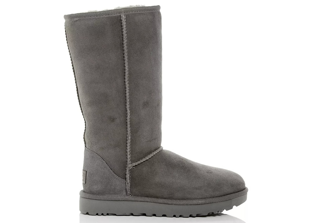 Pre-owned Ugg Classic Tall Ii Boot Grey (women's)