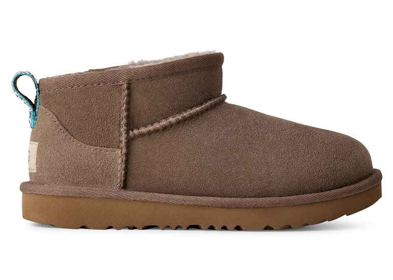 UGG Classic Ultra Mini Boot Caribou Sapphire Ice (Kids) - 1176172K
