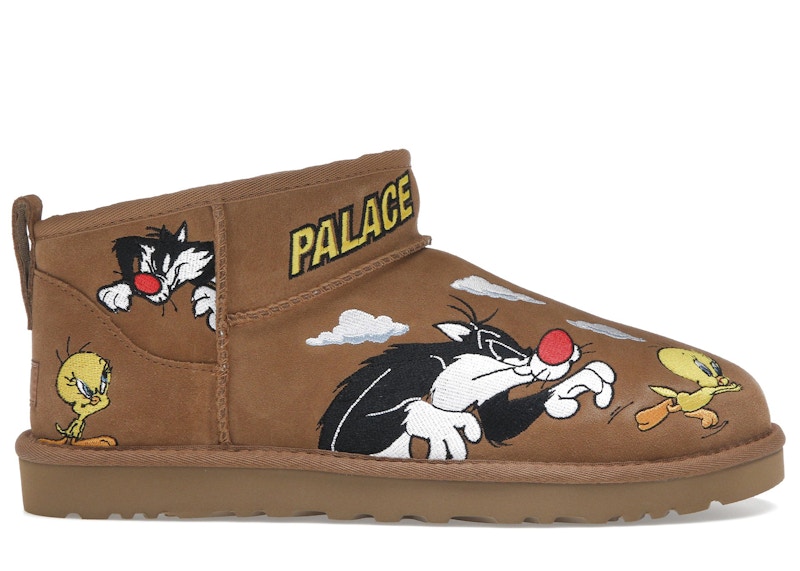 靴 UGG X PALACE ULTRA MINI BOOTS 27CM UGG Classic Ultra Mini Boot Palace x Looney Tunes Chestnut Men's